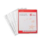 A4 Clear Punched Pockets Pack of 100 (010)